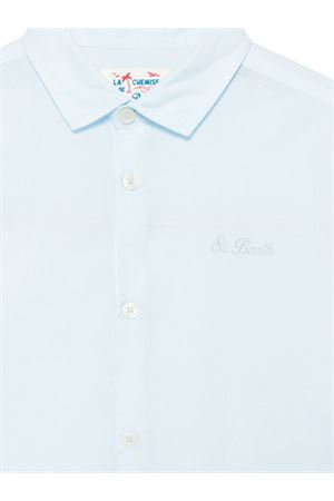 camicia in cotone azzurro SAINT BARTH KIDS | LCM000200165L